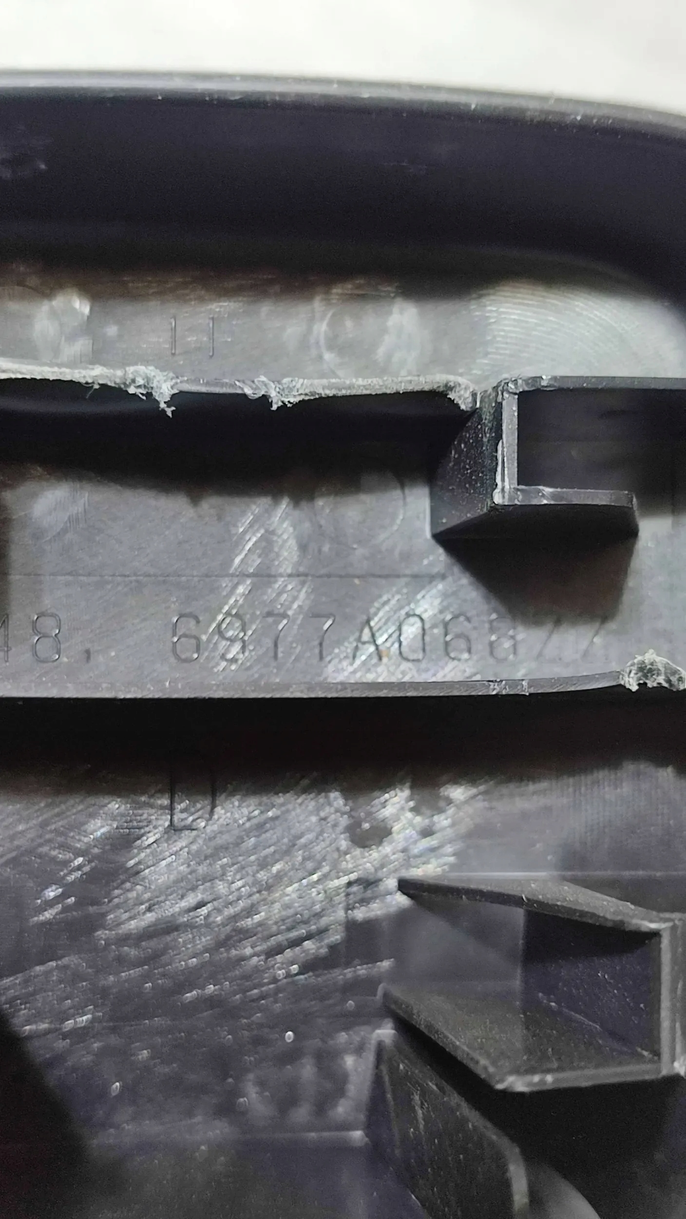 Mitsubishi ASX 18r. 1.6DiD Blende Abdeckung szyn vorne SITZ