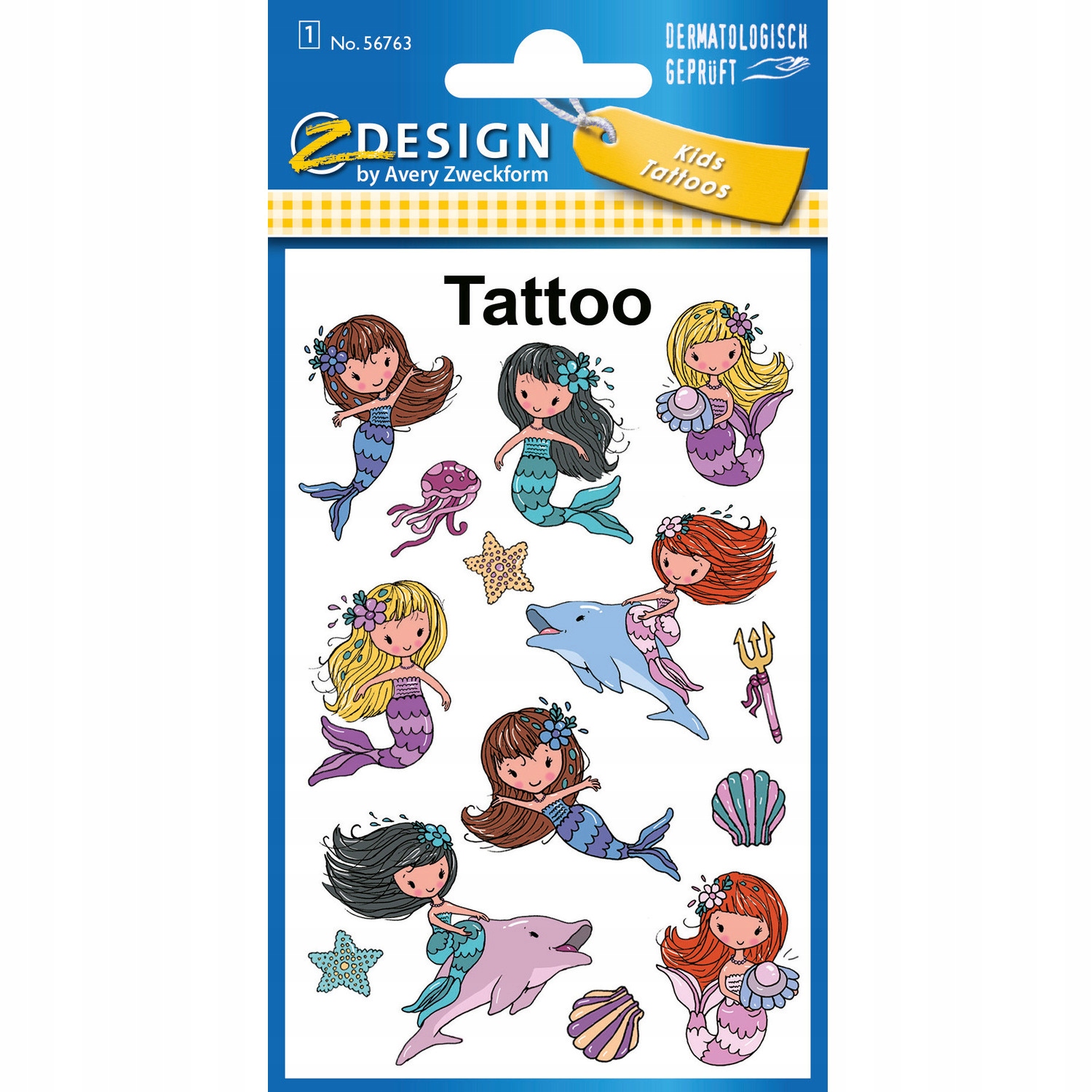 

Tatuaże Syrenki 56763 Z-design Kids Avery