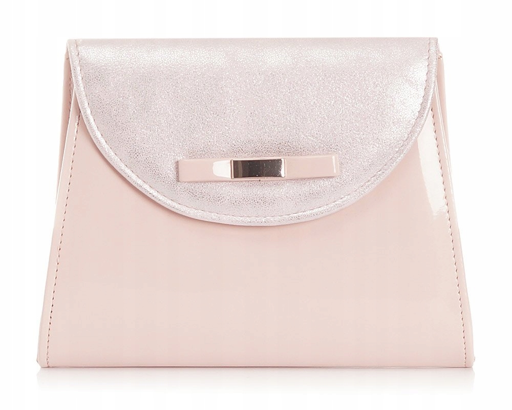 PUDROWY RÓŻ KOPERTÓWKA TOREBKA WIZYTOWA SOLOME D5 Marka Solome