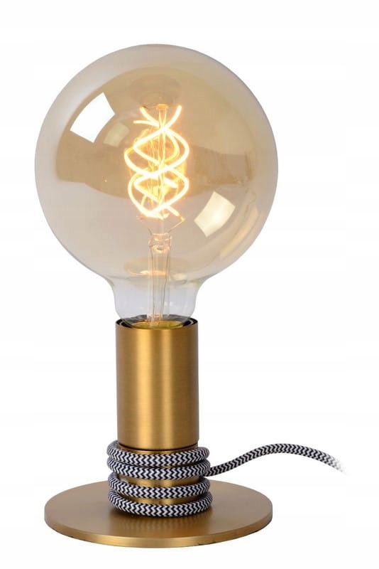 Lucide Stolní lampa Marit E27 40W mosazná