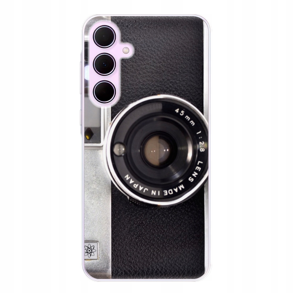 Silikonowe etui iSaprio Vintage Camera 01 do Samsung Galaxy A55 5G