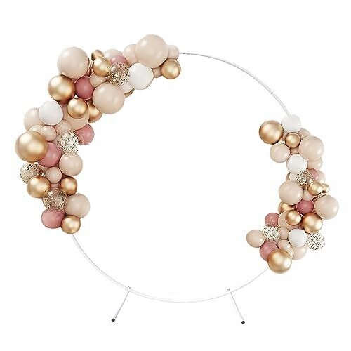 Velký Rám Kruh 2 M Stojan Na Girlandy Dekorace Svatba Narozeniny Pozadí Sezení