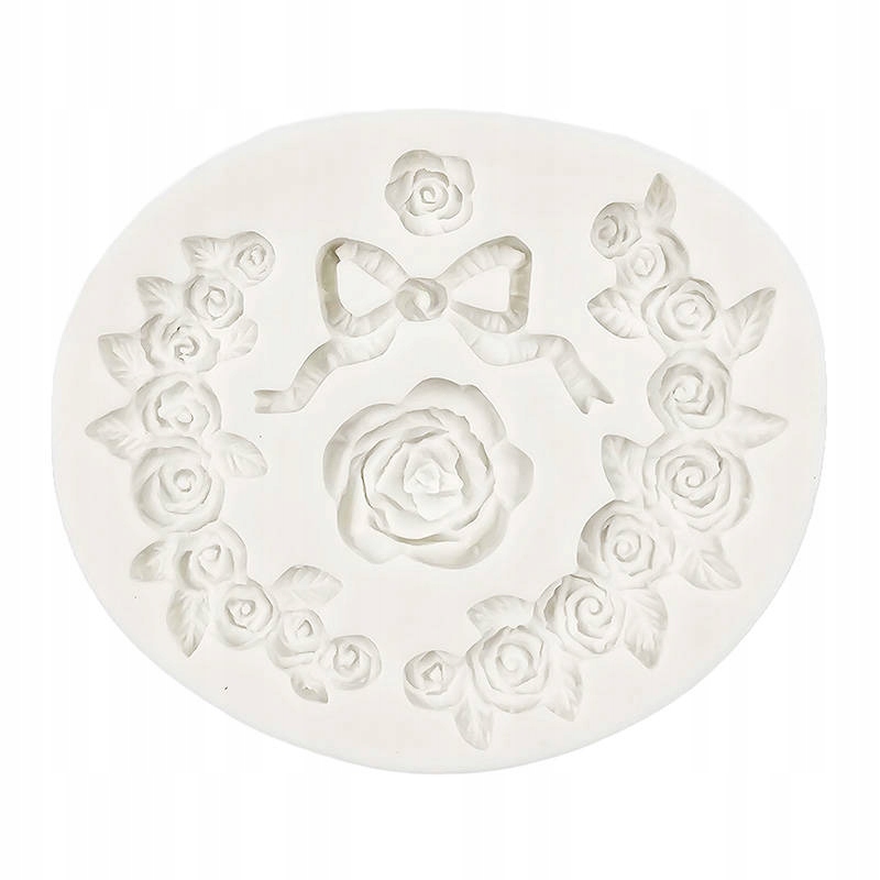 Forma Foremka silikonowa Róża ornamenty różane
