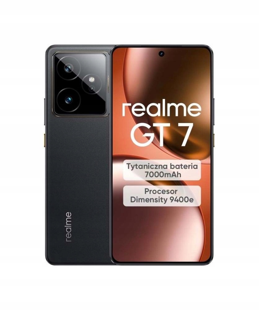 Smartphone realme Gt 7 5G 12/512GB Oled Nfc Dual Sim černý IceSense Black