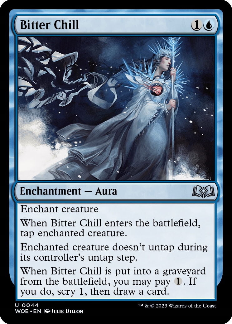Mtg 2x Bitter Chill (u)