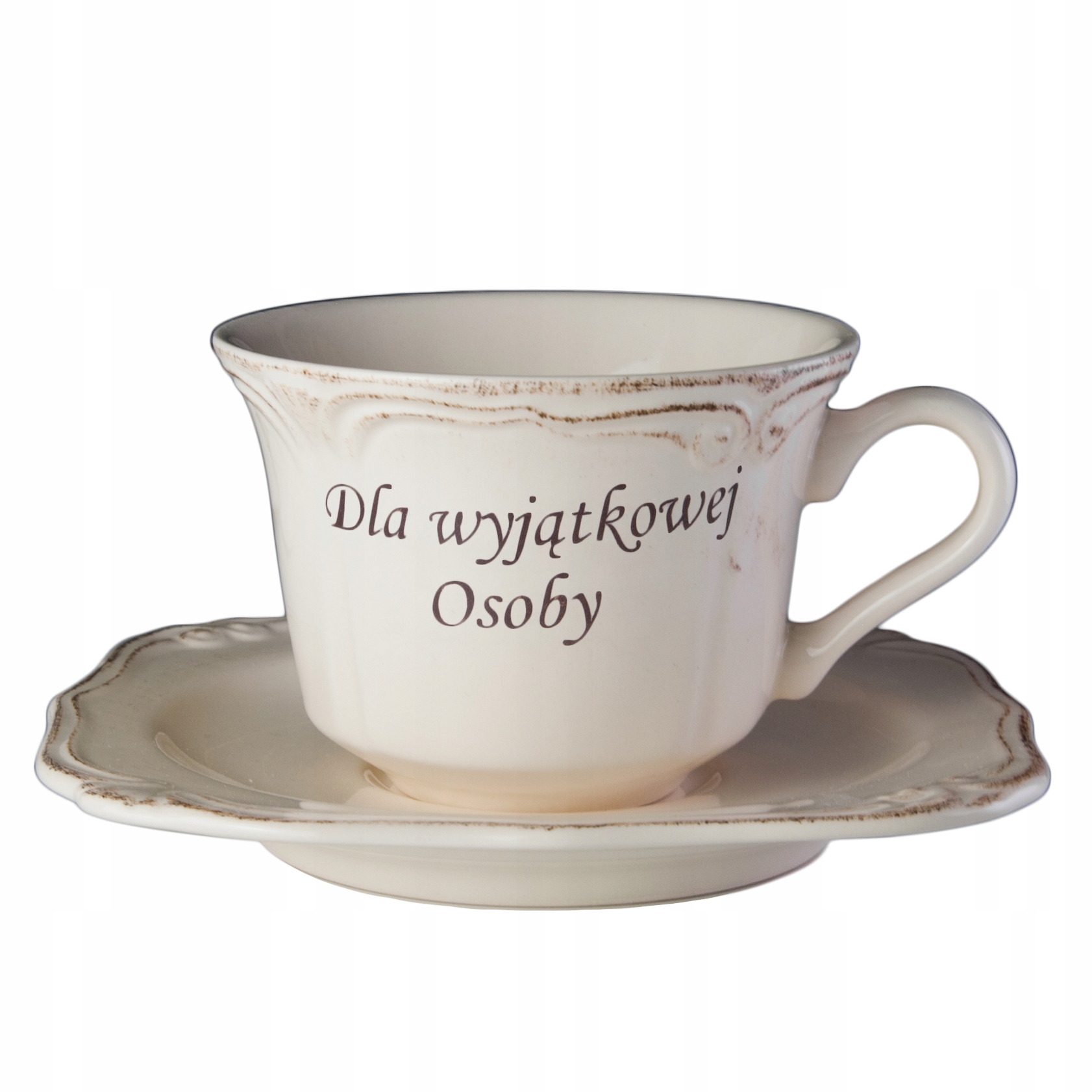 

Filiżanka z grawerem Dla Wyjątkowej Osoby