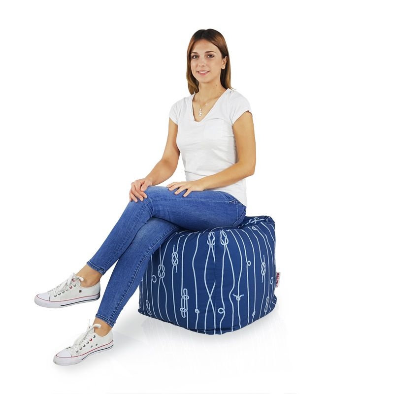 Taburet na sezení Cubo křeslo Marine