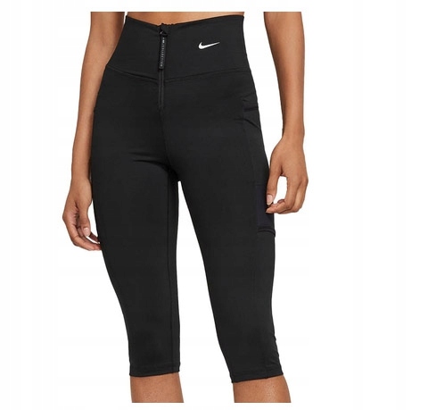 Nike Naomi Osaka Tennis Cropped Leggings Dri-Fit Tight DD9312-010 Xs