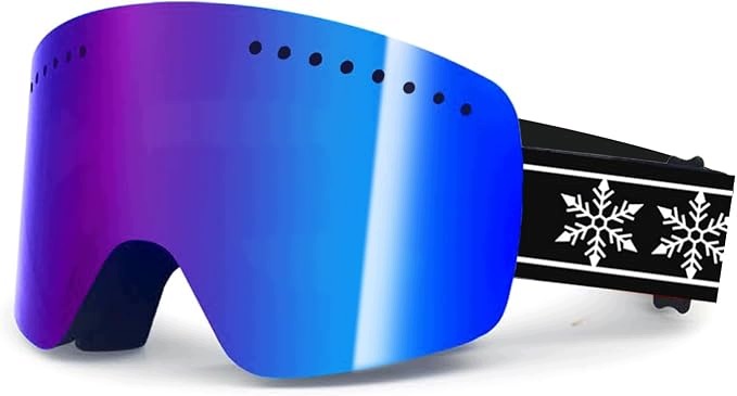 Gogle Narciarskie Snowboardowe Win.max Unisex bezramkowe Filtr Uv 400