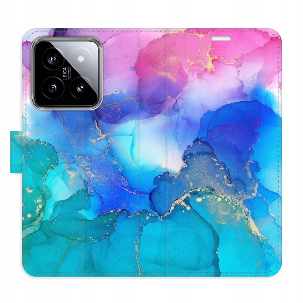 Etui z klapką iSaprio BluePink Paint do Xiaomi 14
