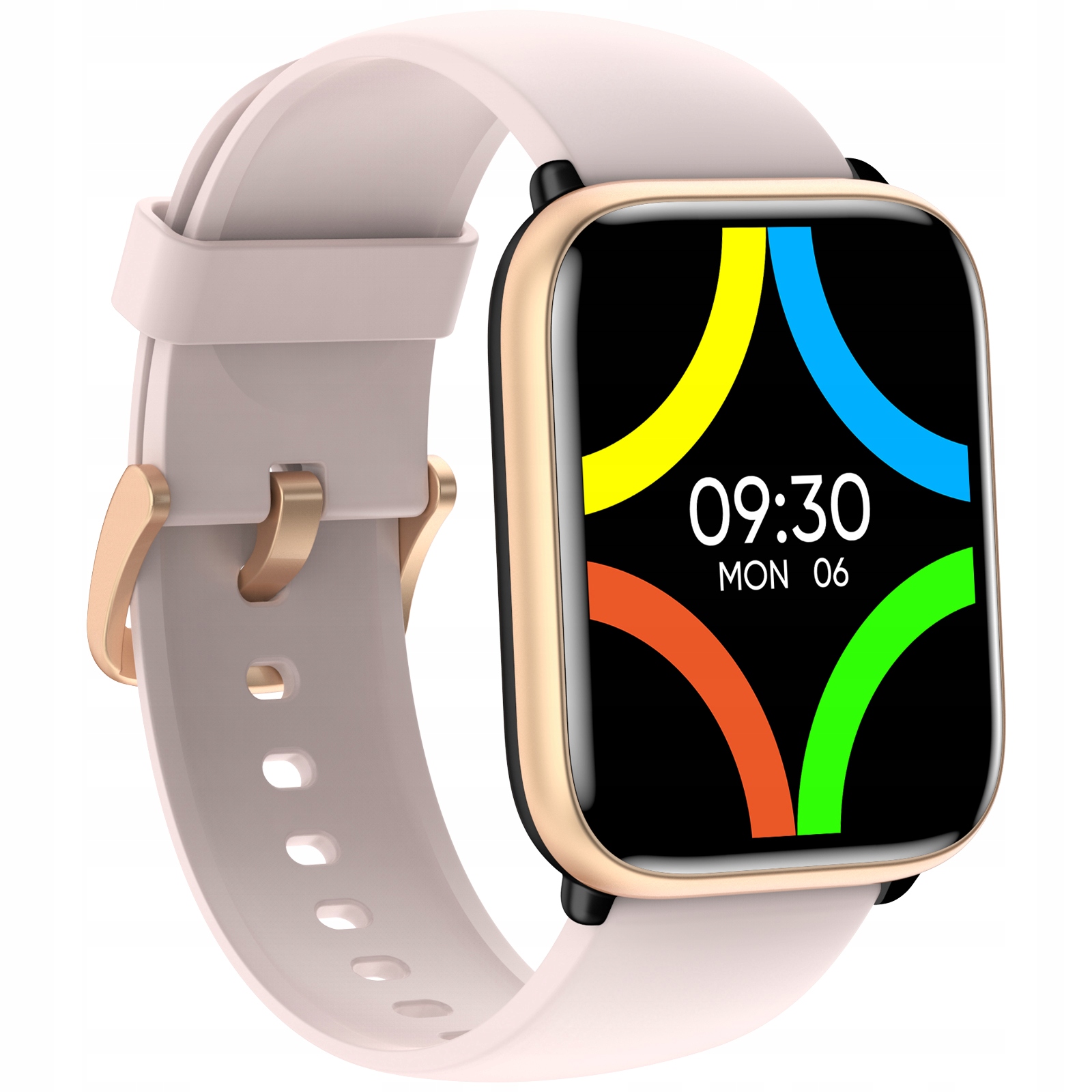 SMARTWATCH PIĘKNY ZEGAREK DAMSKI WODOODPORNY POLSKIE MENU ZESTAW 2 PASKÓW Marka JG Smart