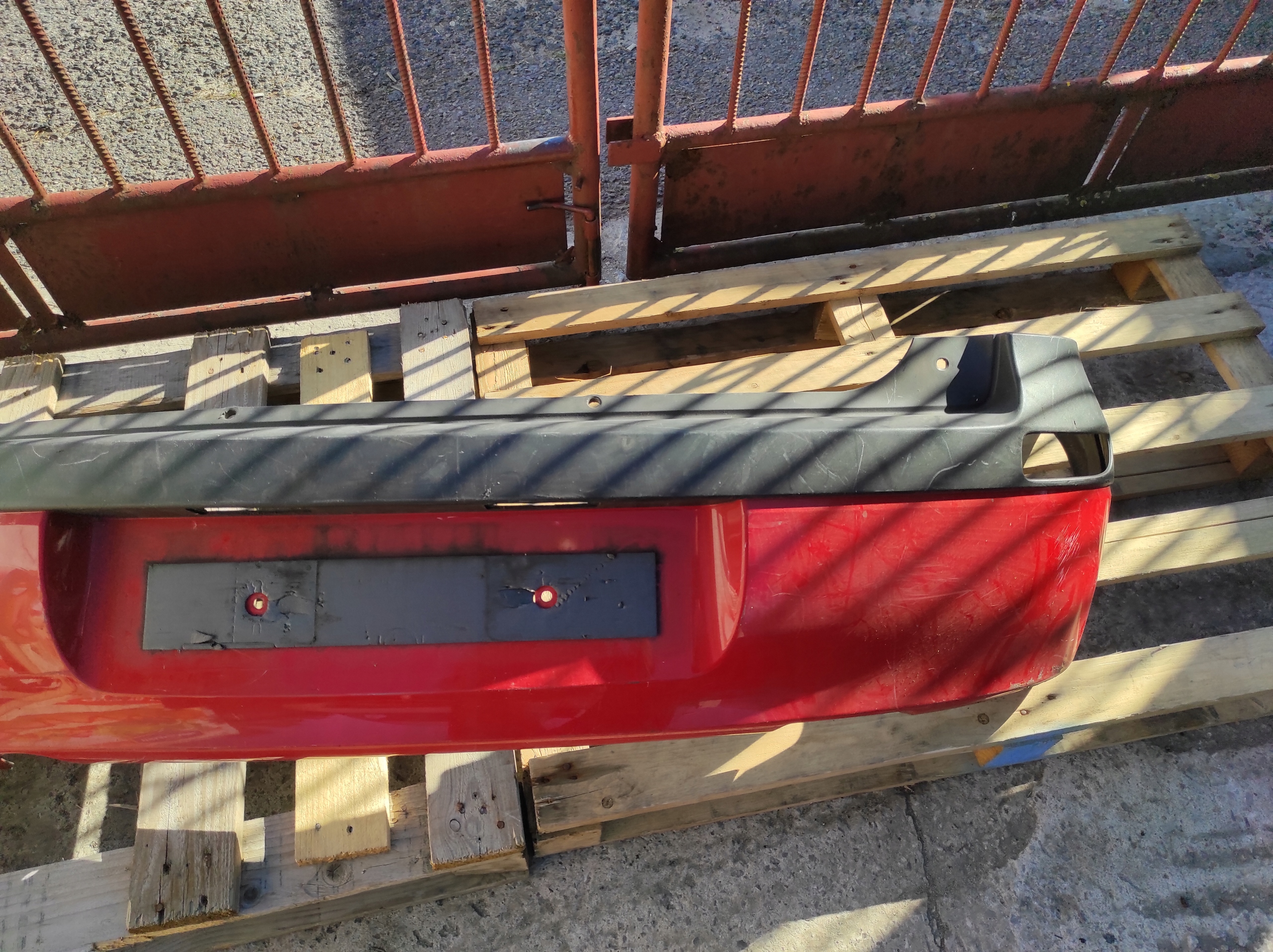 bumper rear part 09116147 - OPEL CORSA C