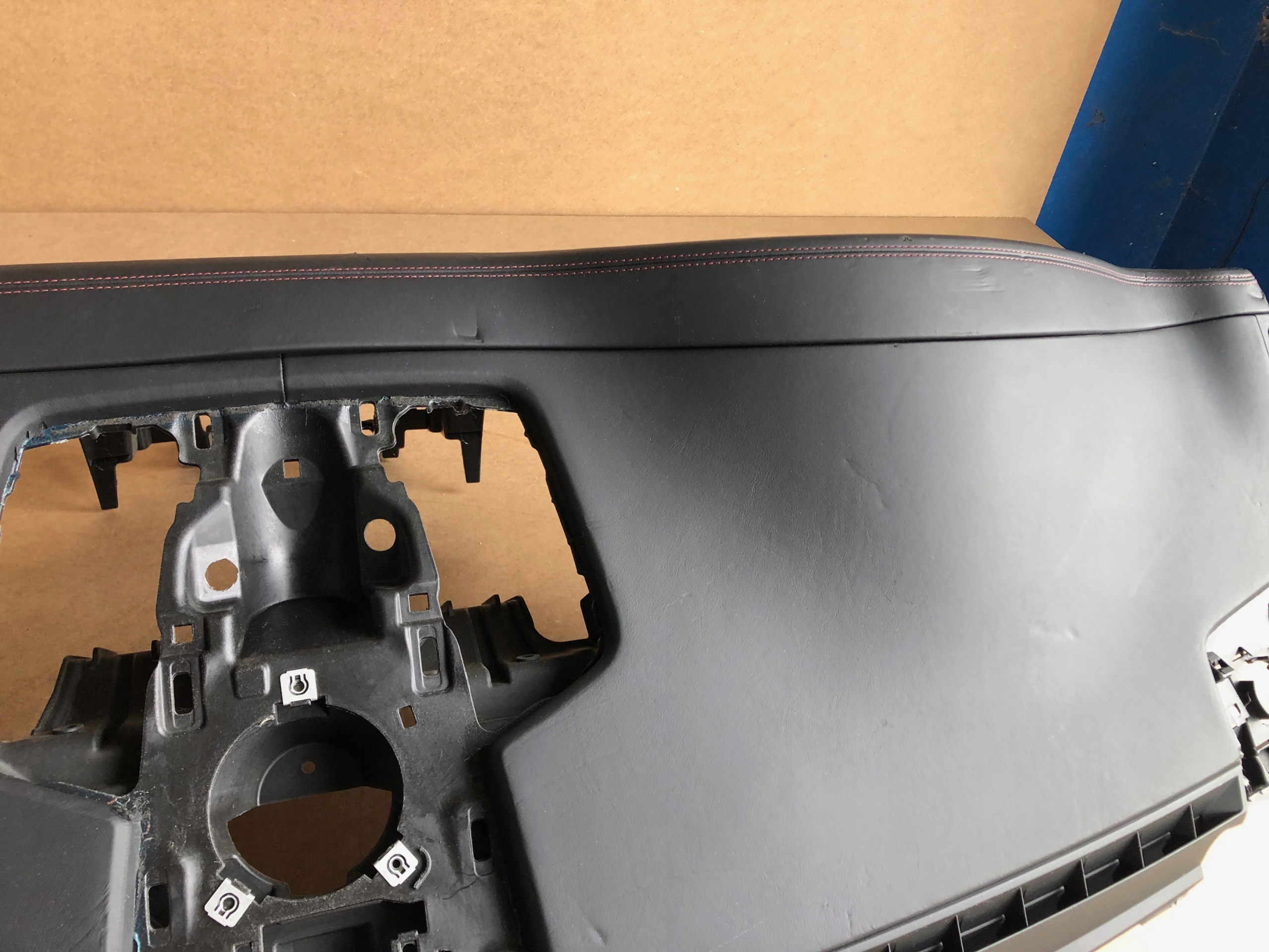 PORSCHE CAYENNE III 9Y1 dashboard instrument panel leather