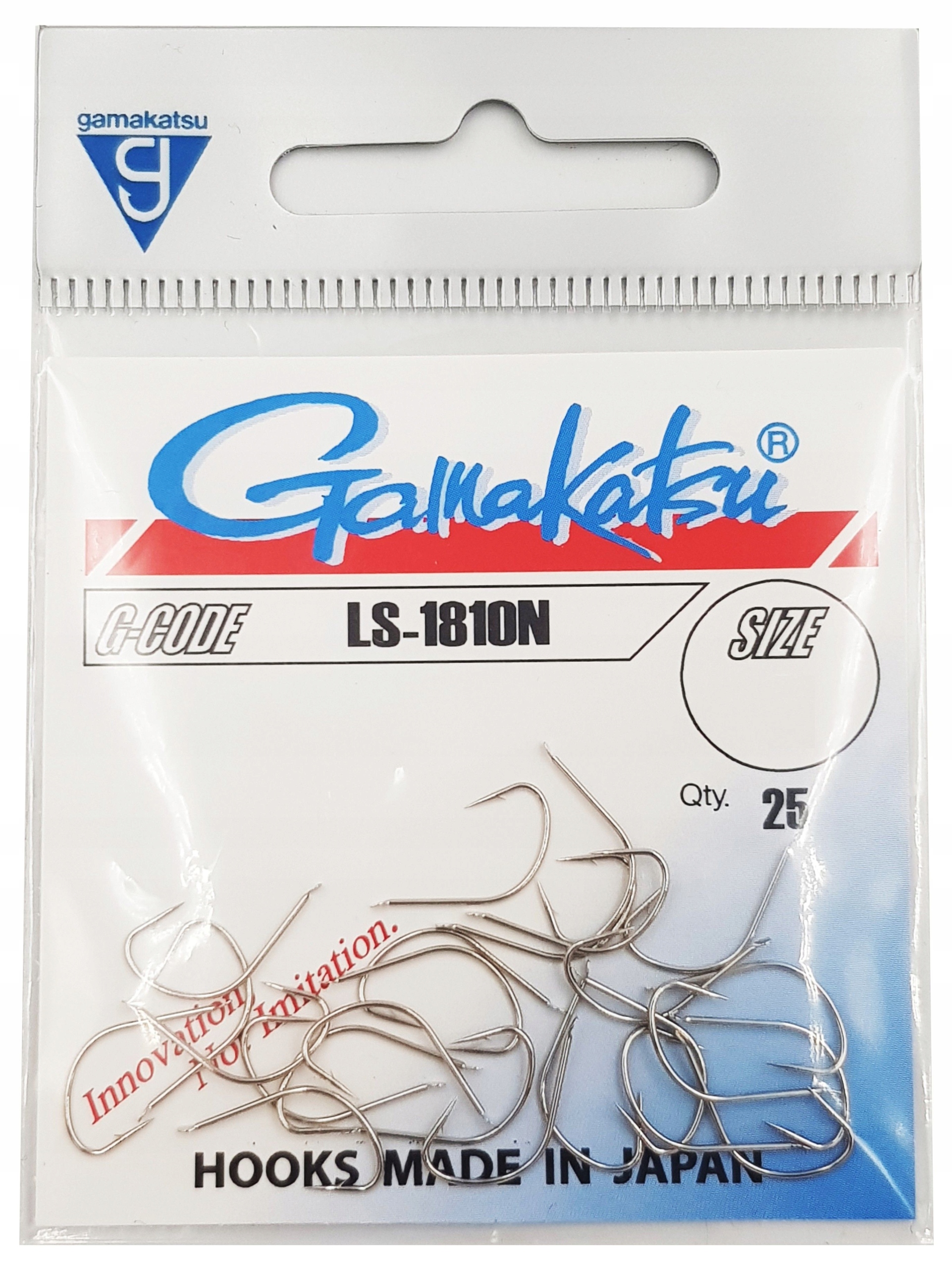 Haczyk Gamakatsu LS-1810N rozm.10 (25szt.)
