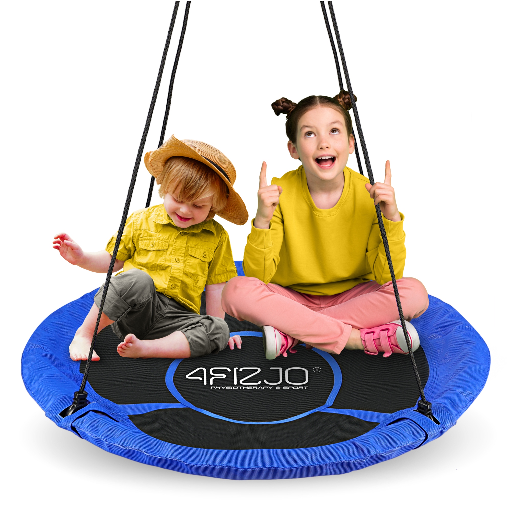 Huśtawka Dla Dzieci Mocna Duża Dziecięca Wytrzymała Bocianie Gniazdo XL