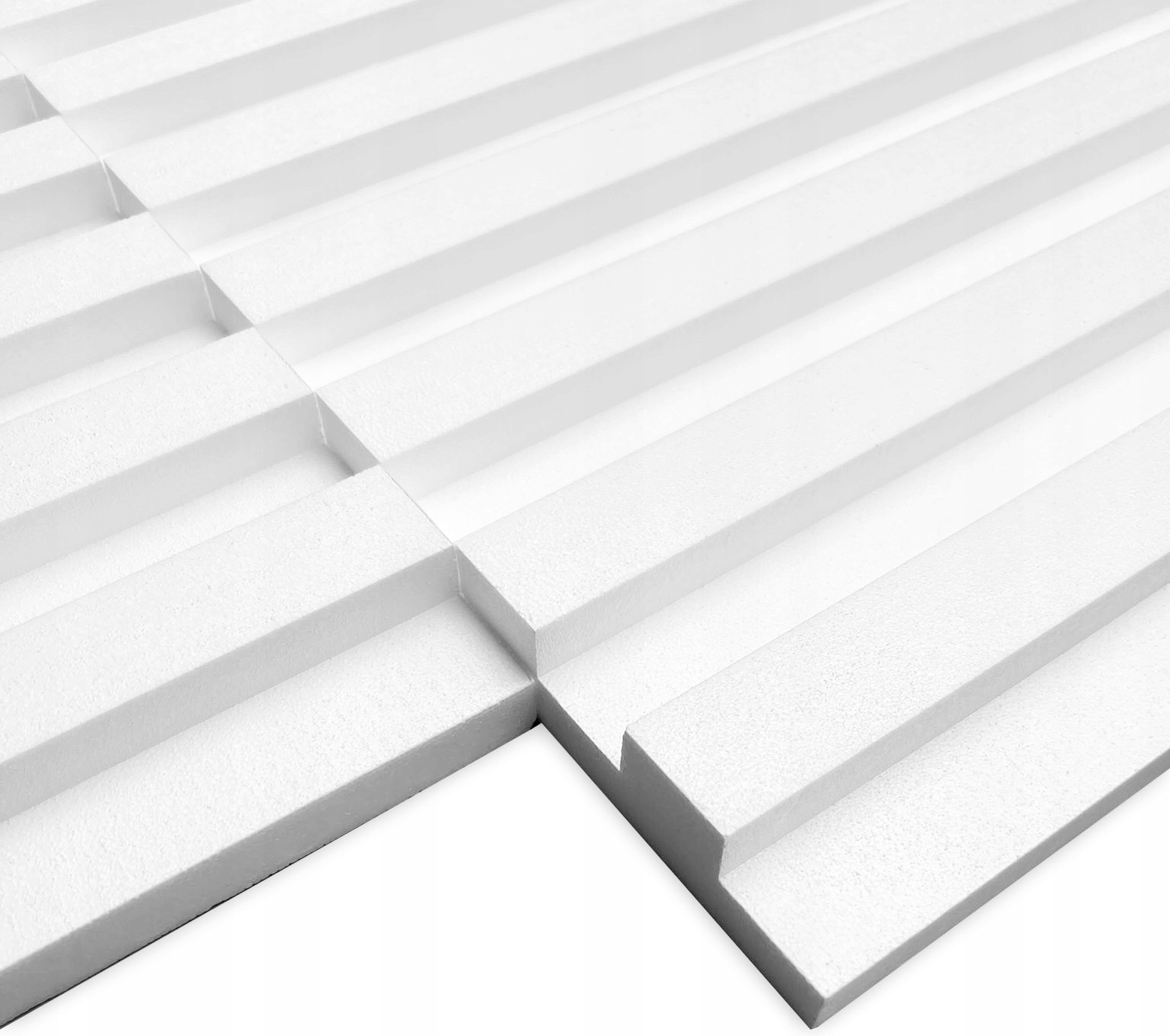 LAMELE Panele Ścienne 3D 60x60 styropianowe DEFEKT Długość 60 cm