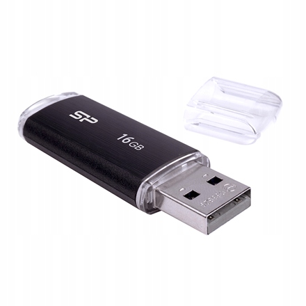 Silicon Power Ultima U02 16 Gb Usb 2.0 Czarny