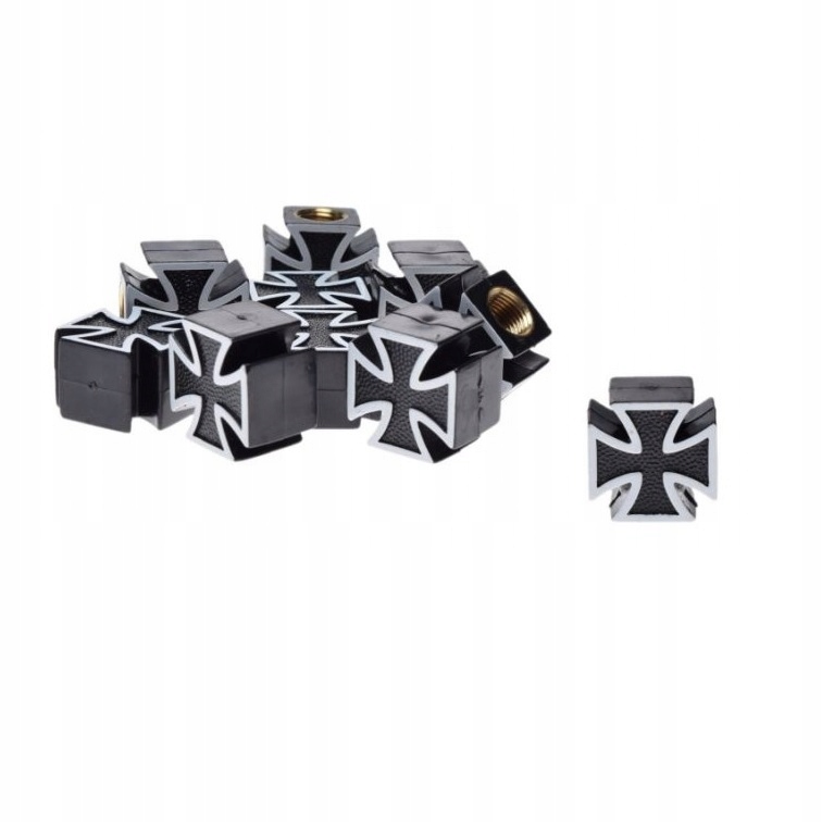 GM Nakrętki na wentyle koła KRZYŻ MALTAŃSKI 2 szt Producent inny