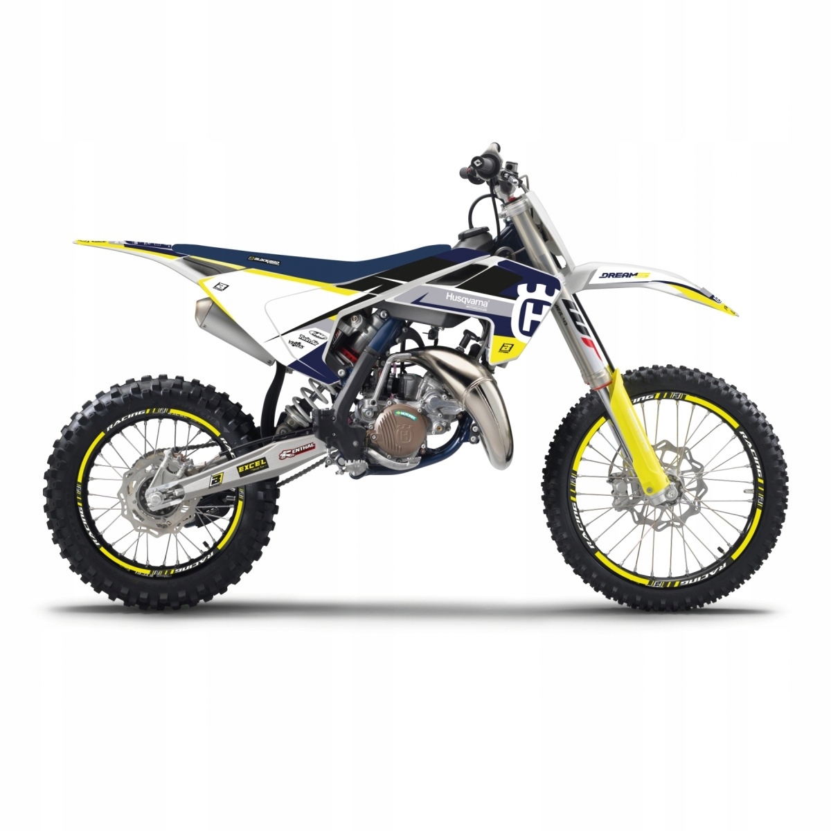 Blackbird Sada Nálepiek (oklein) Husqvarna Tc 85 '25 Dream 5 Farba Obloha