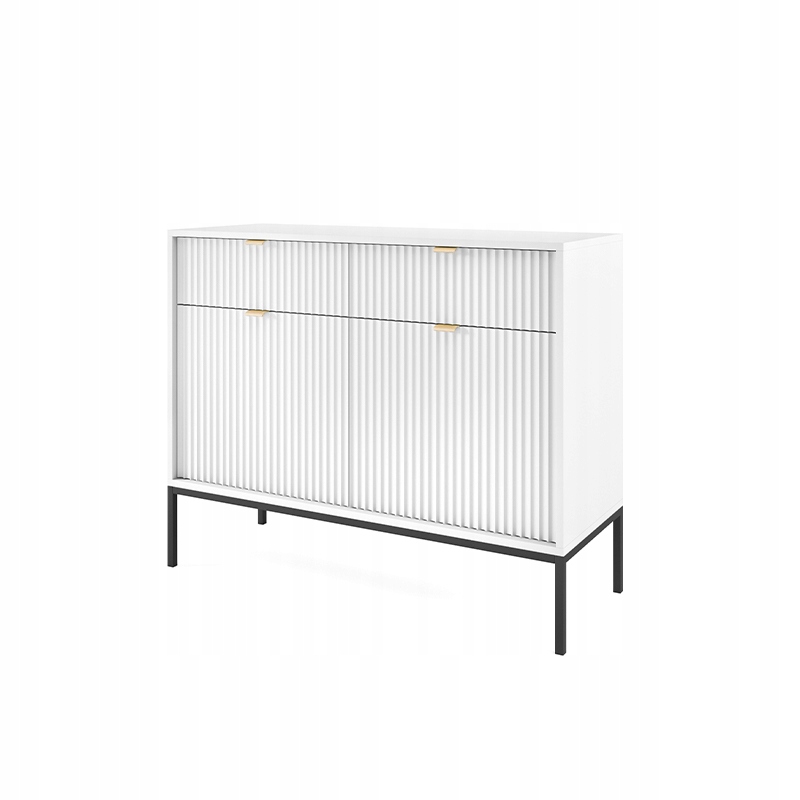 KOMODA 104 cm Nova dwa kolory BIAŁY
