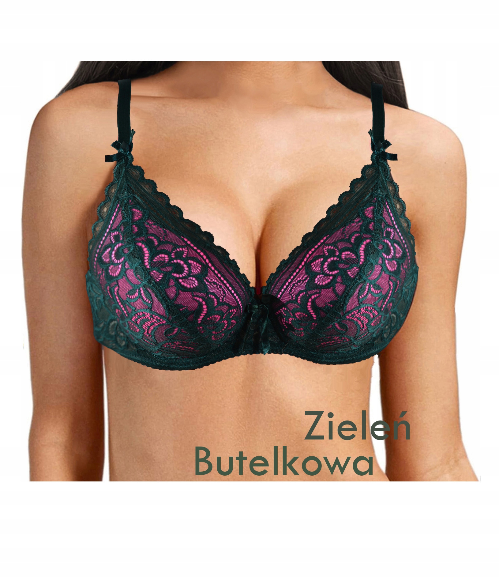 Biustonosz bralette super PUSH UP C 85 Kolory Płeć kobieta