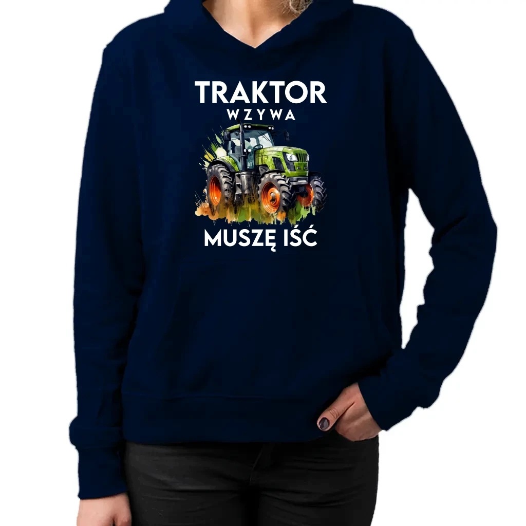 Traktor volá, musím jít mikina s potiskem dárek pro farmáře S