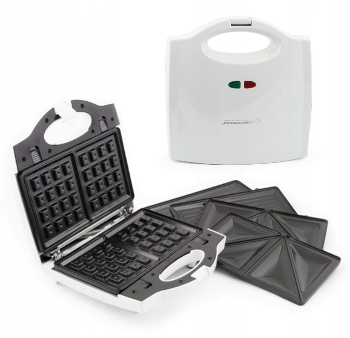 OPIEKACZ GOFROWNICA GRILL 3W1 TOSTER SANDWICH 700W