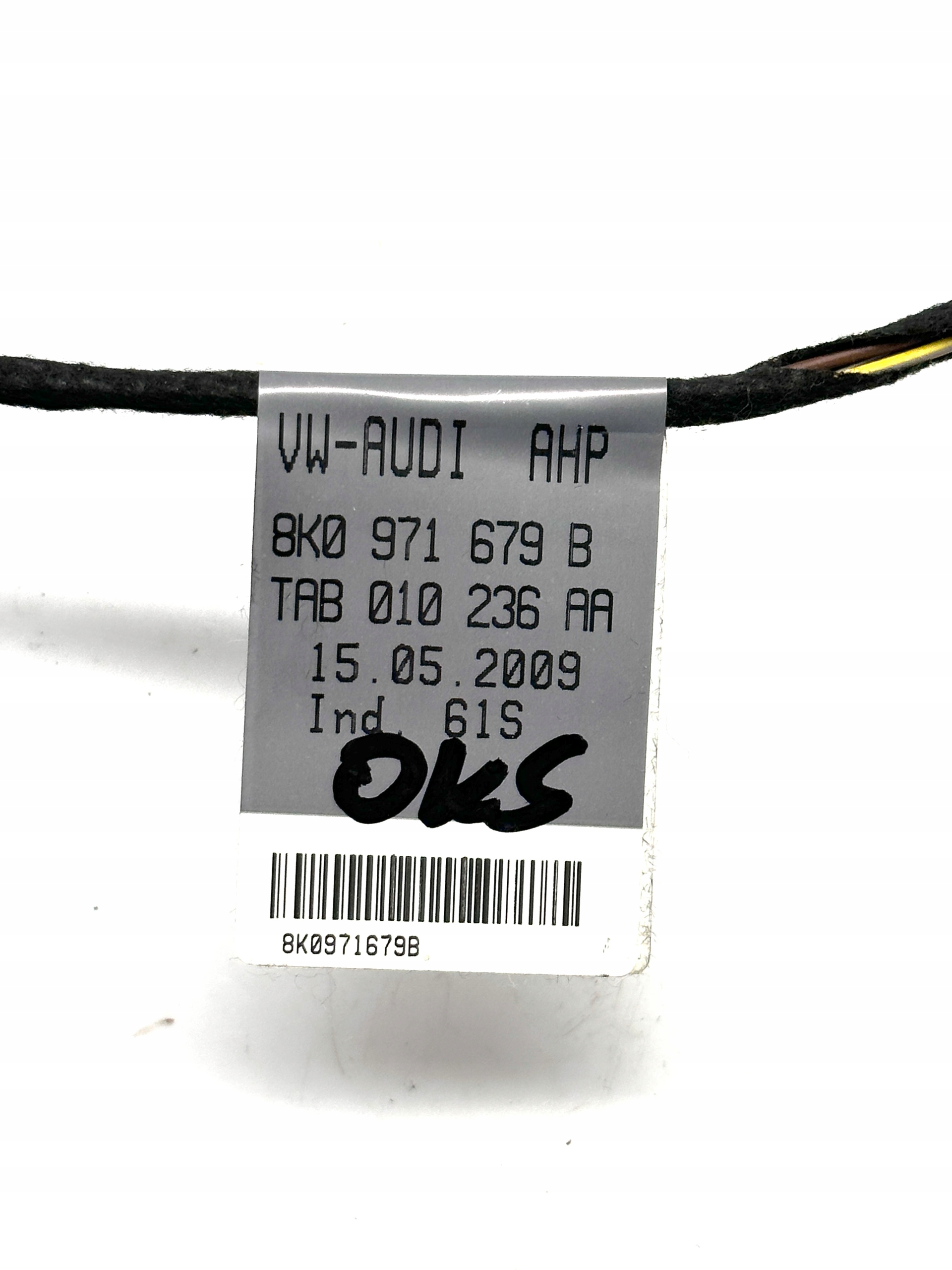 AUDI A4 B8 A5 8T Q5 bundle passenger compartments airbag OFF 8K0971679B 1K0919237D