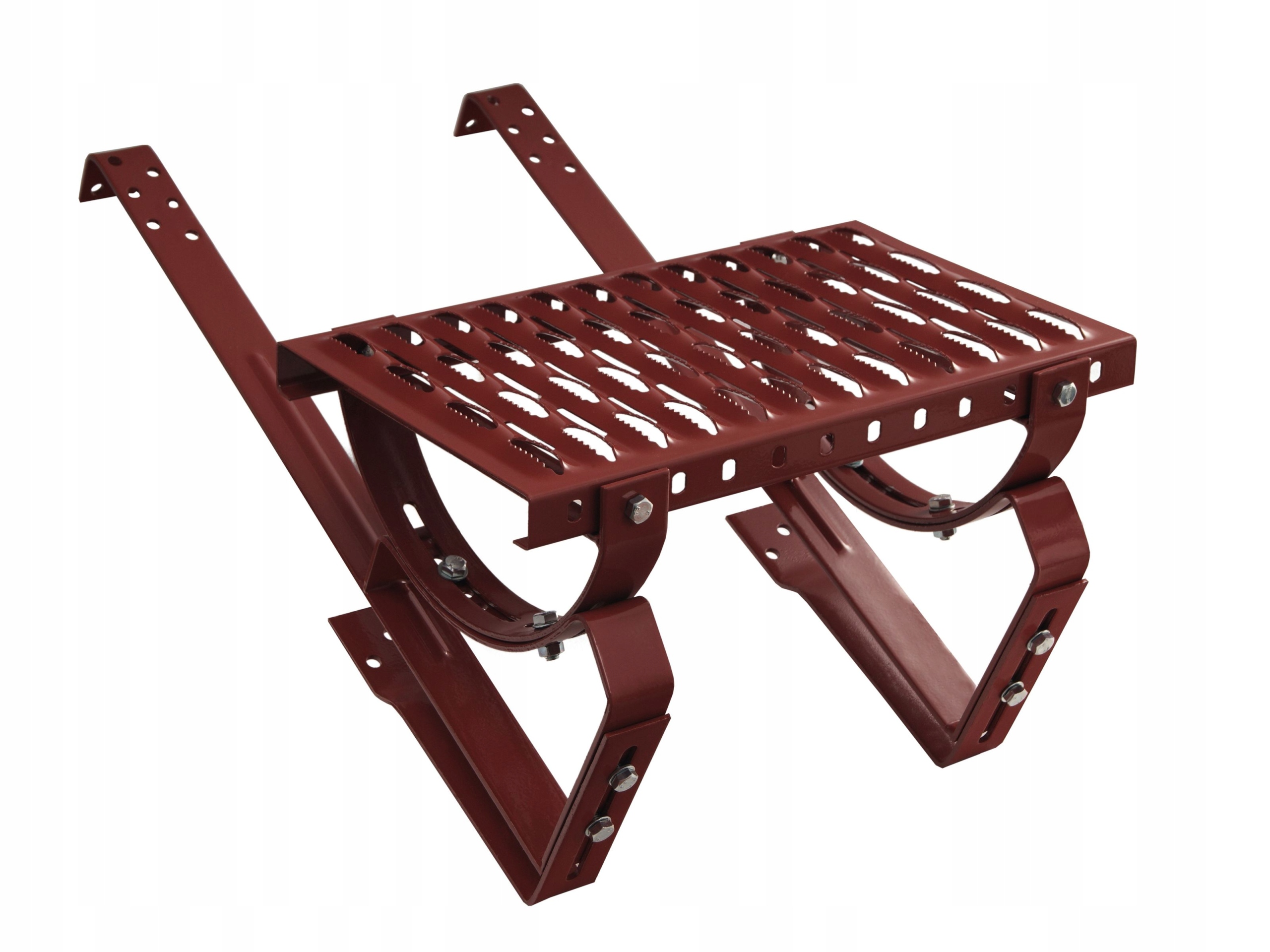 Komplet lakier ława kominiarska 80cm do dachówki Kasztan Ral 3009