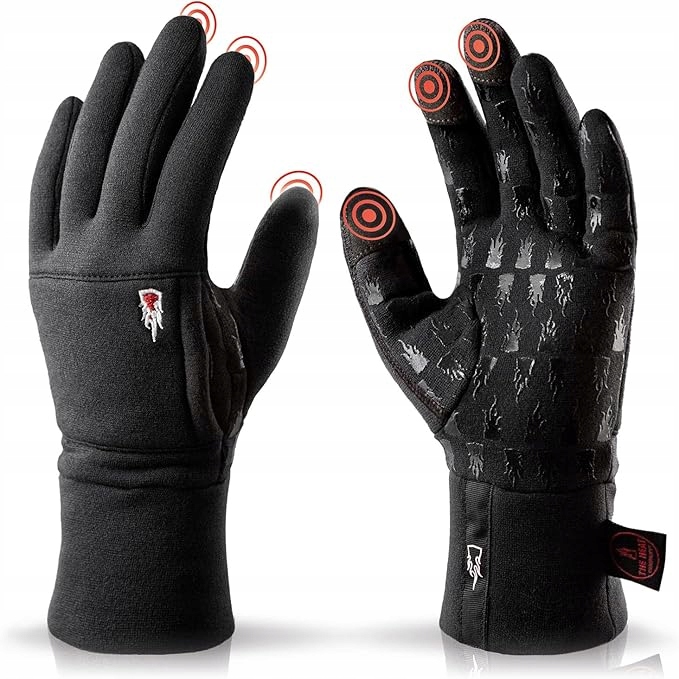 Rękawice zimowe The Heat Company Merino Liner Pro wkładki do rękawic 6-7