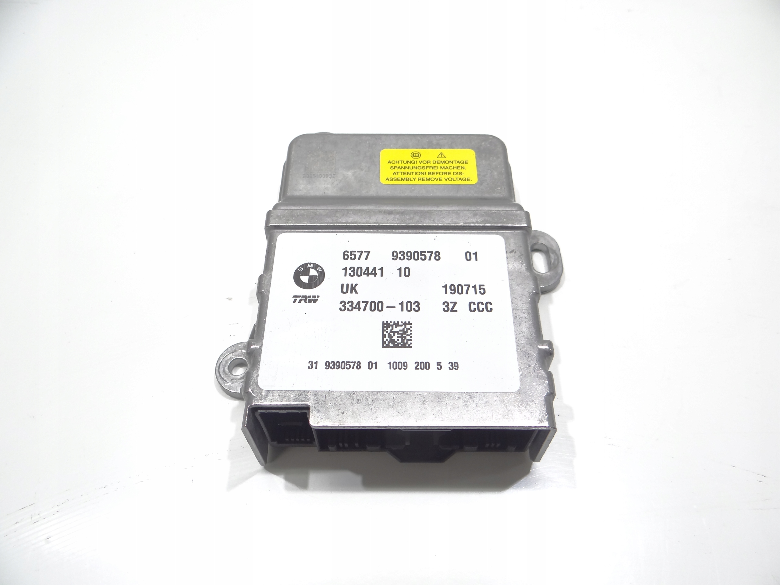 module SENSOR airbag airbag BMW X1 F48 9390578
