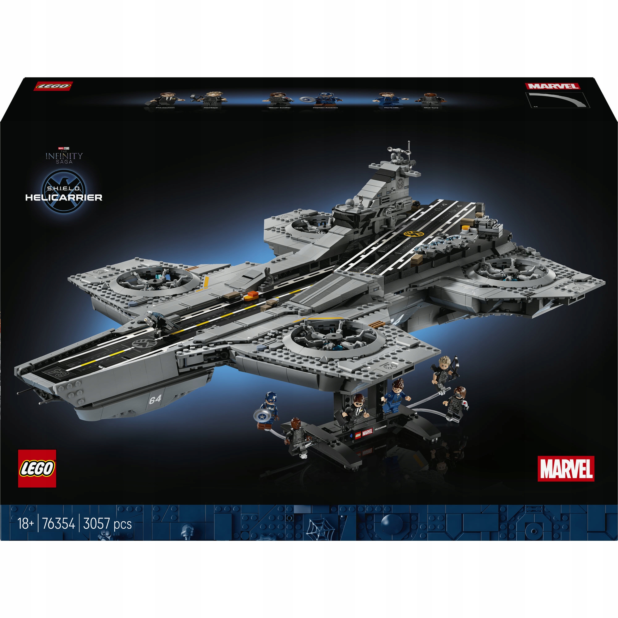 Lego Heroes 76354 Helicarrier S.h.i.e.l.d.
