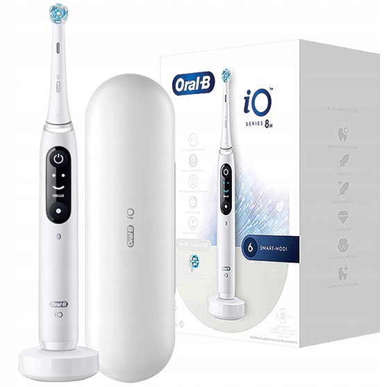 Szczoteczka Elektryczna Magnetyczna Oral-b Io Series 8N White Alabaster