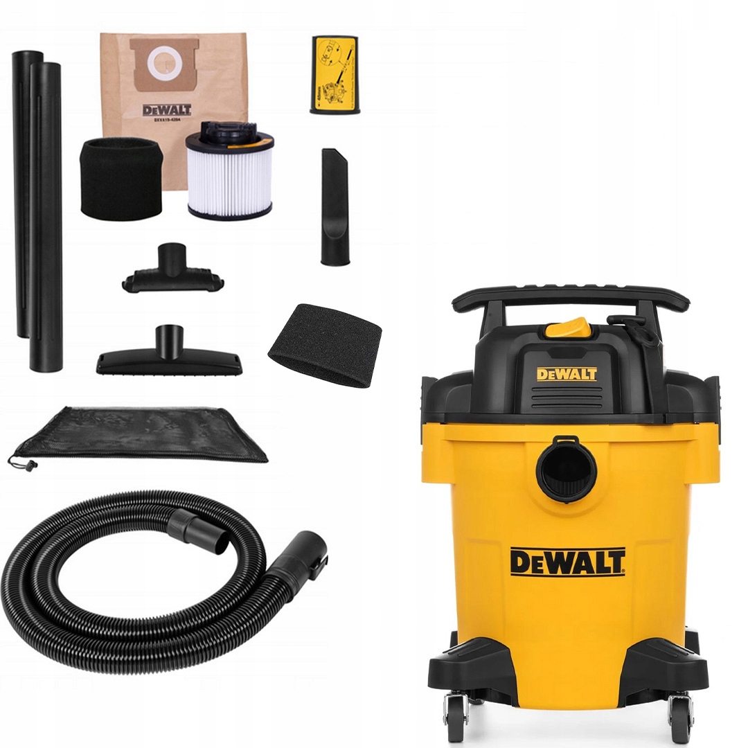 Odkurzacz przemysłowy DeWALT DXV23PL 1050 W 23l sucho/mokro