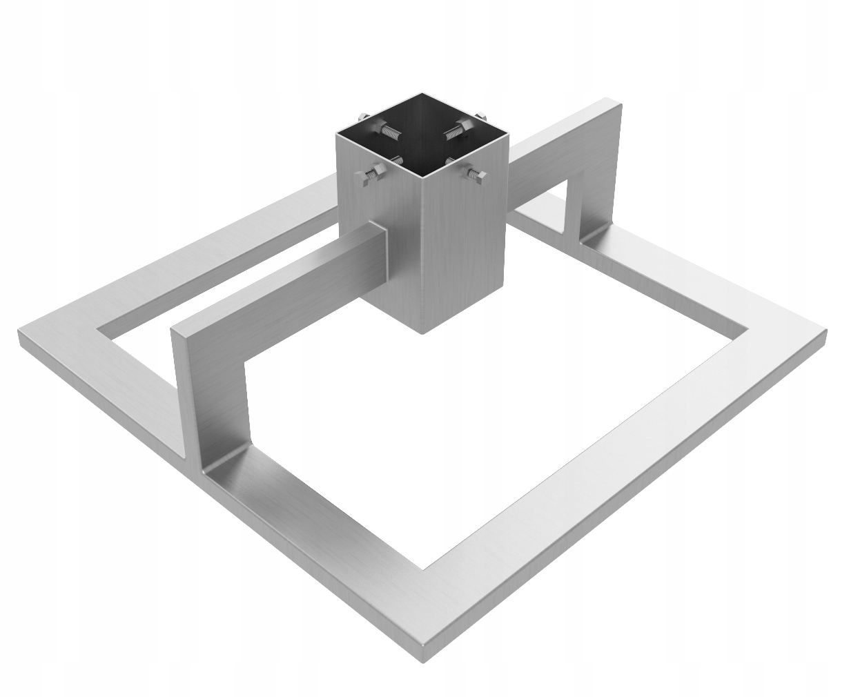 Nerezový stojan na vánoční stromek pro loftový vánoční stromek SKW2