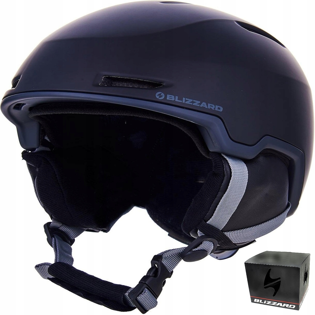 Kask narciarski Blizzard Viper 55-59cm black matt/grey matt