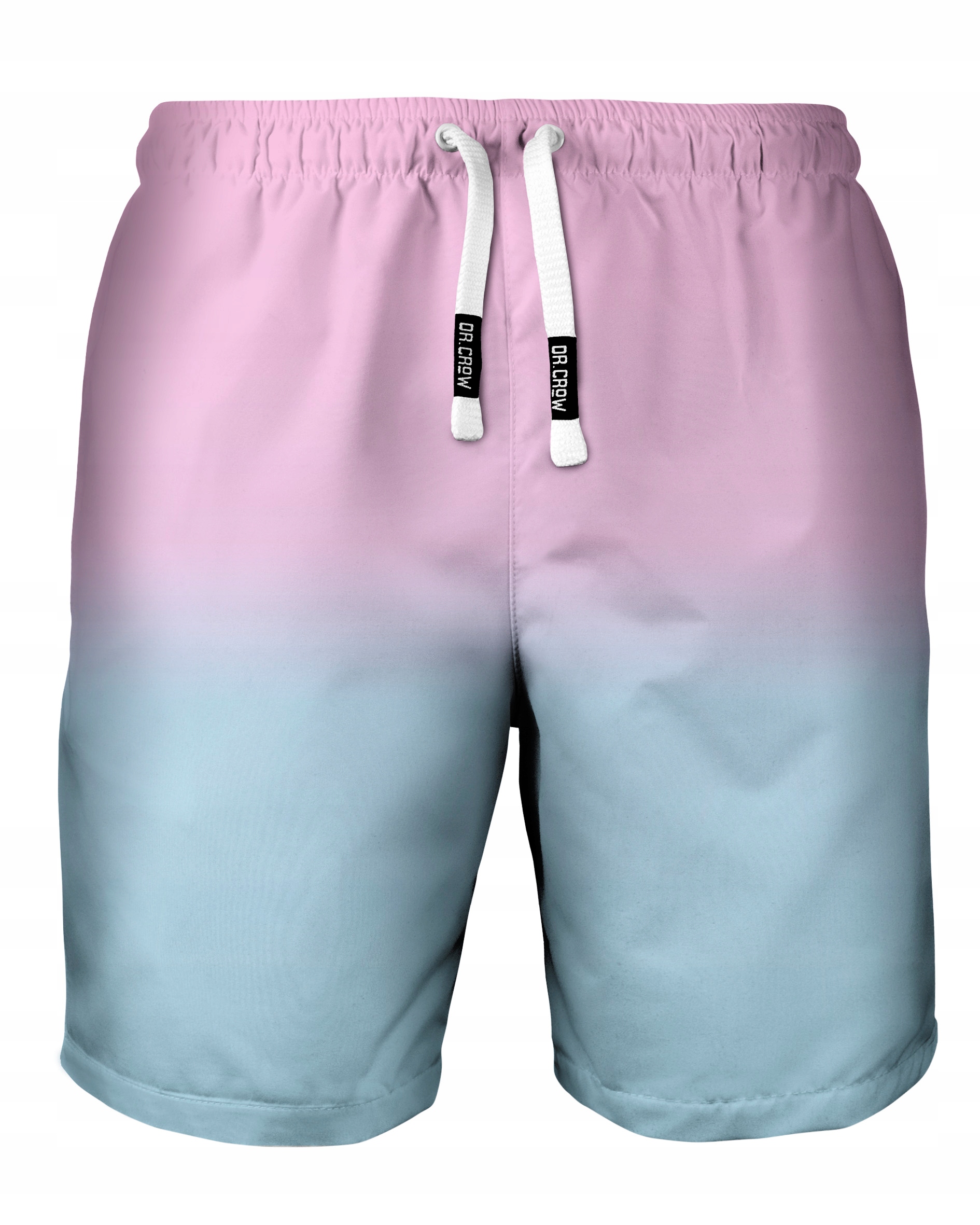 

Szorty Kąpielówki Plażowe Print Ombre Róż-nieb 2XL