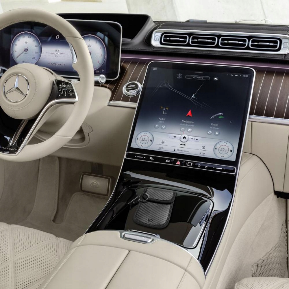 KLATKA FARADAYA ETUI KLUCZYKI SAMOCHODOWE KEYLESS Kolor czarny