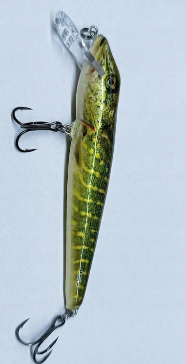 Wobler Salmo PE9F Real Pike