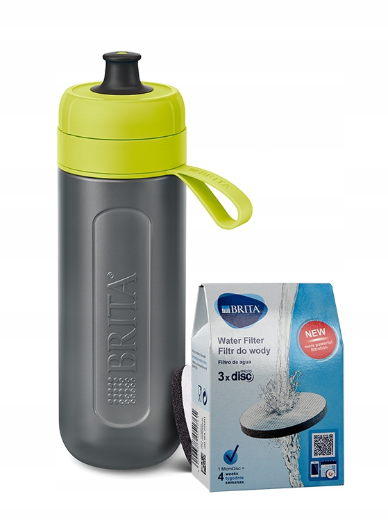 

Butelka filtrująca Brita Active +4 dyski Microdisc