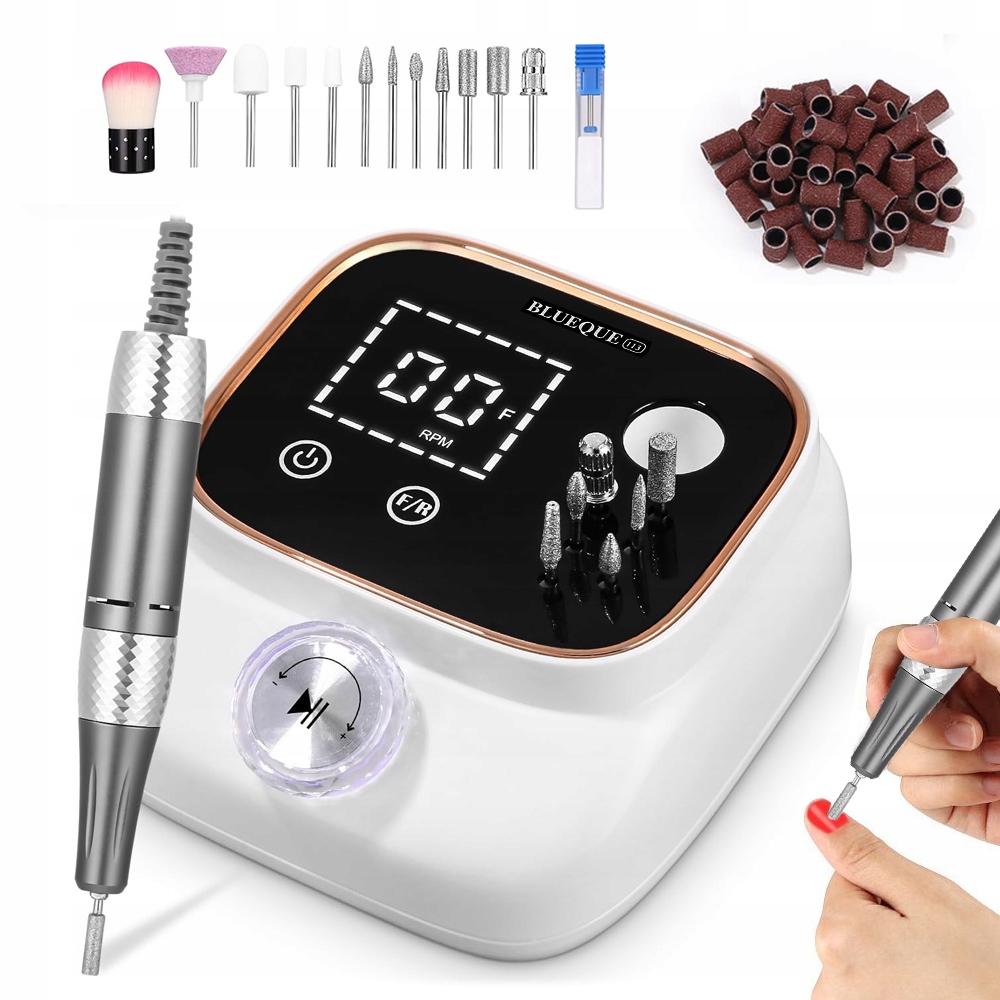 Profesionální Bruska Na Akrylový Gel Led 11 Nástavců