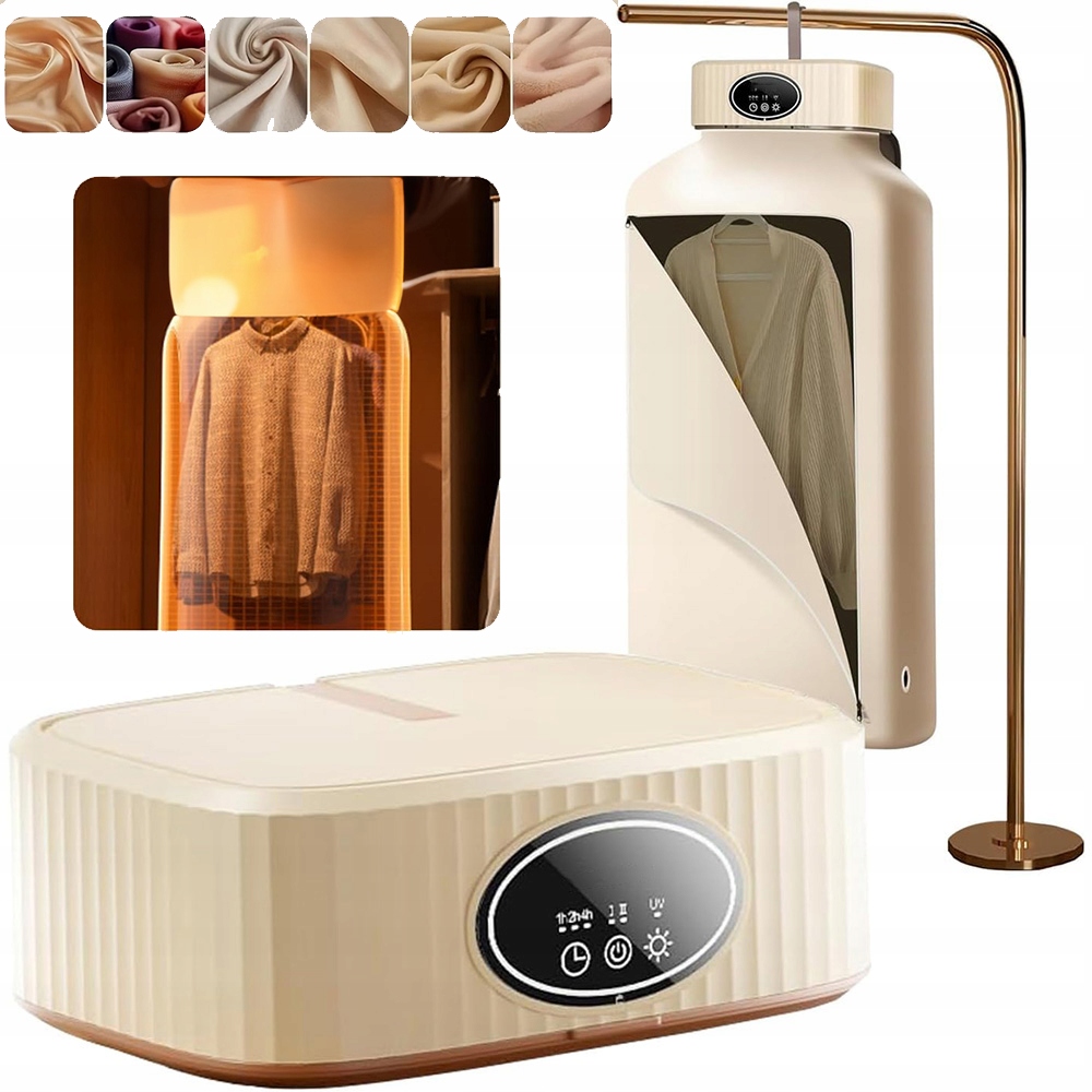 Levně Skládací Sušák Na Prádlo 600W Nízká Hlučnost Sušení 360° Odolná