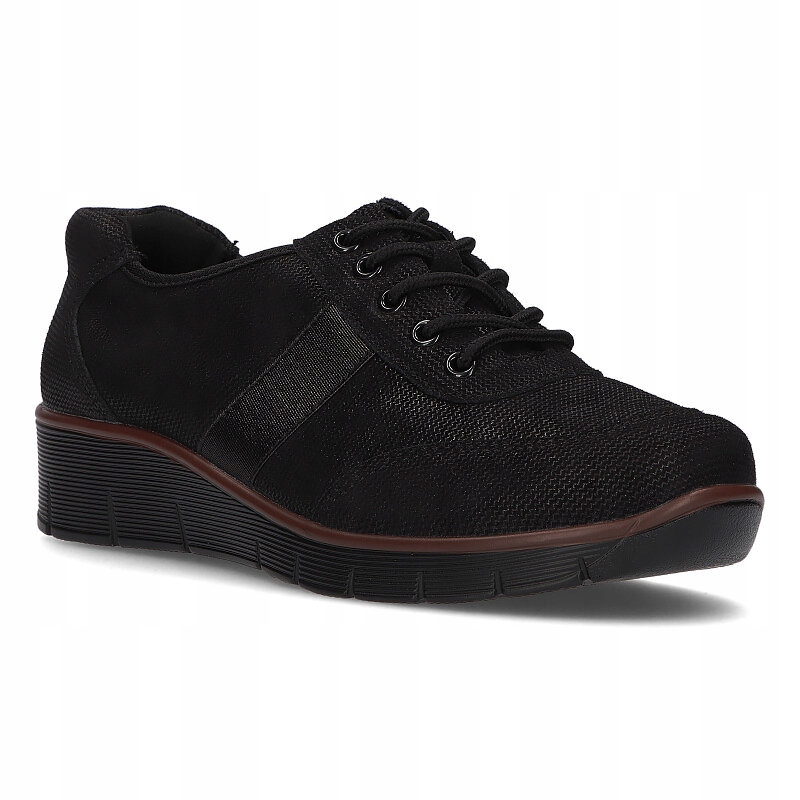 

Skórzane półbuty Filippo DP028/22 Bk czarne r.39