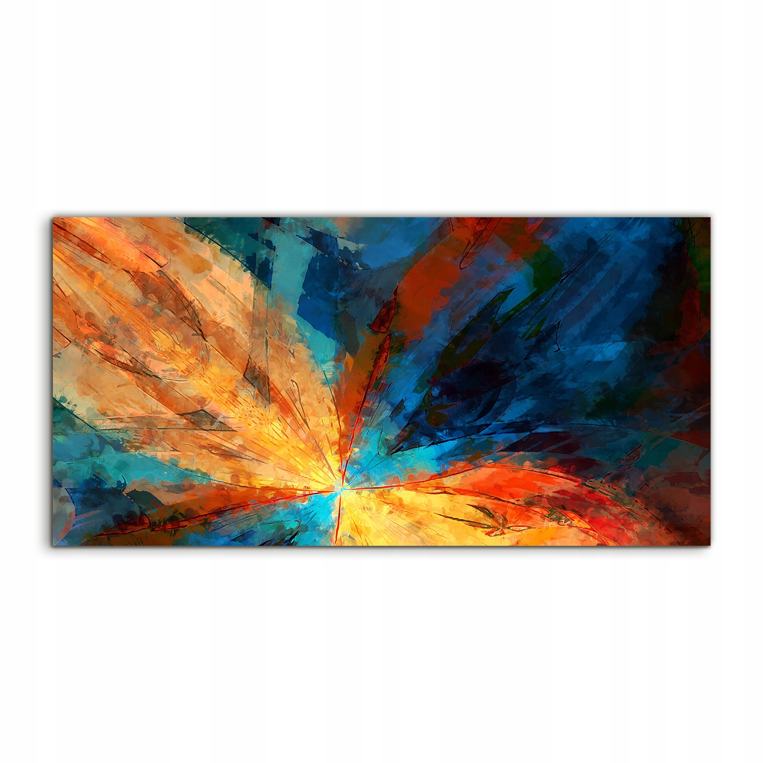 Akrylový obraz 100x50 na stenu Abstrakcia Umenie