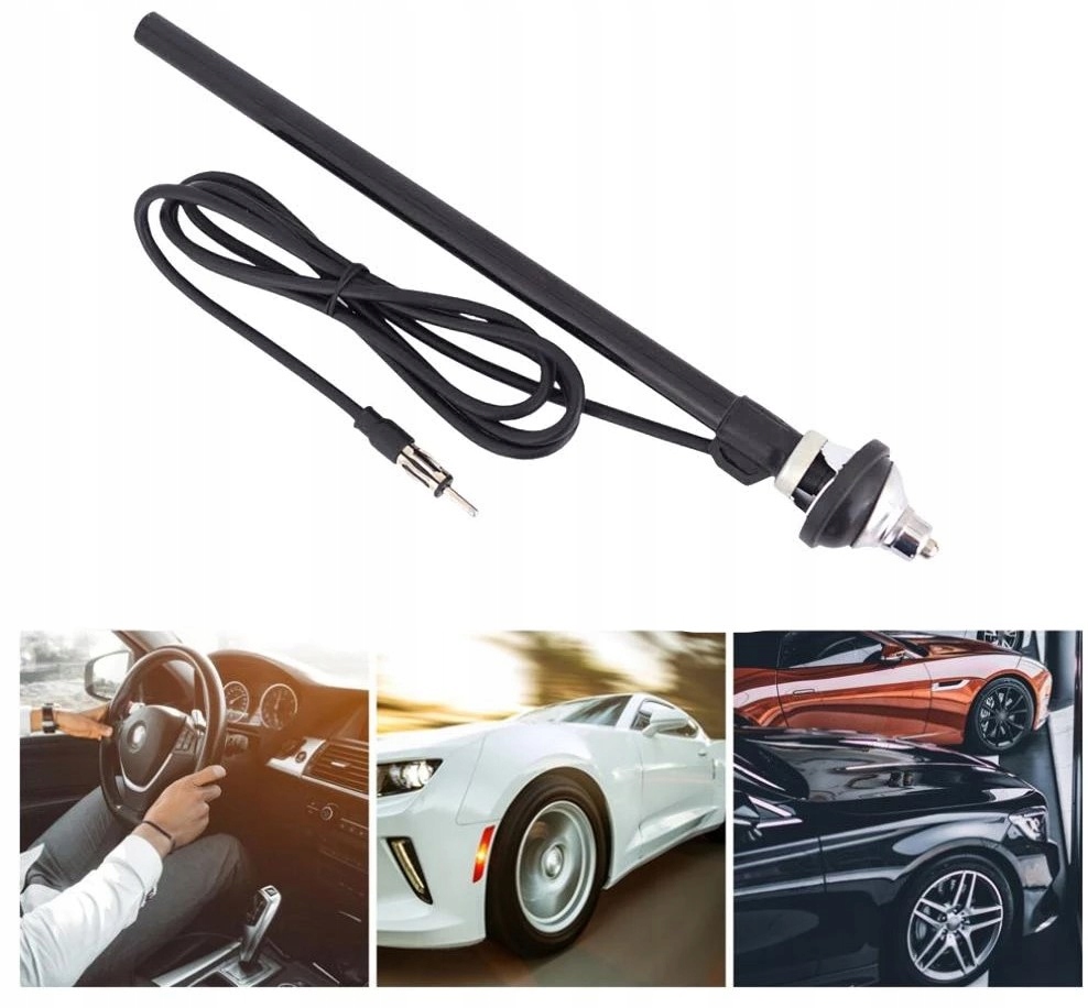 

Antena samochodowa błotnik teleskopowa uniwersalna