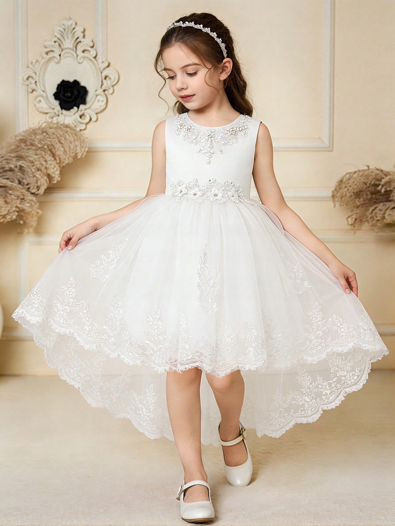 Shein Sukienka Na Komunię 116-122 cm 1MA