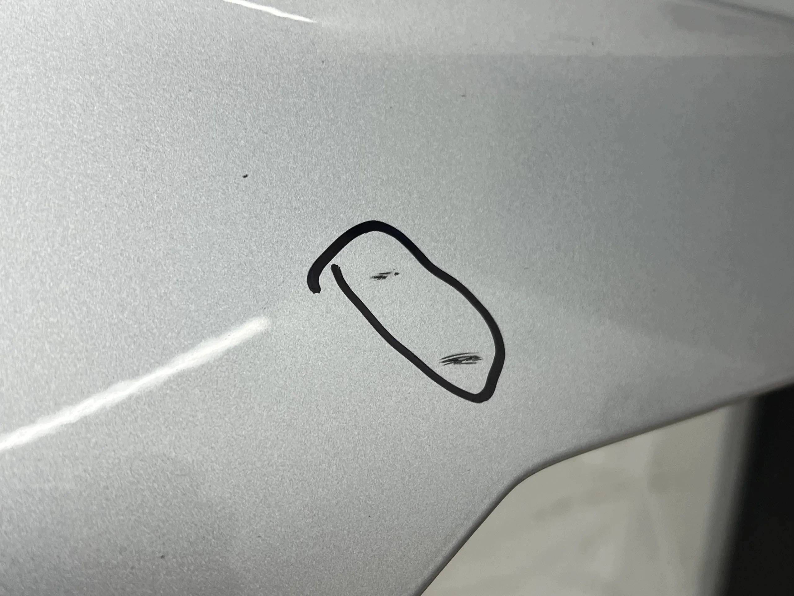VOLKSWAGEN VW GOLF VIII 8 5H fender right front front LA7W ORY paint