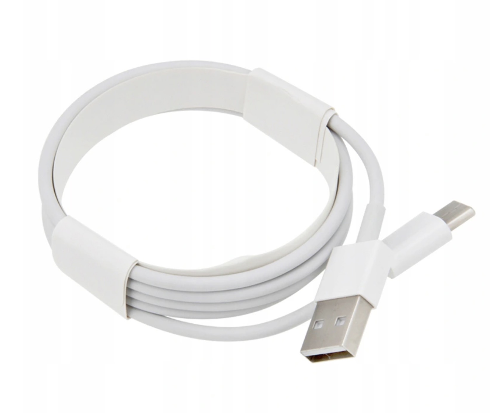 Kabel USB - USB - C 1m przewód do ładowania biały Marka R2 invest