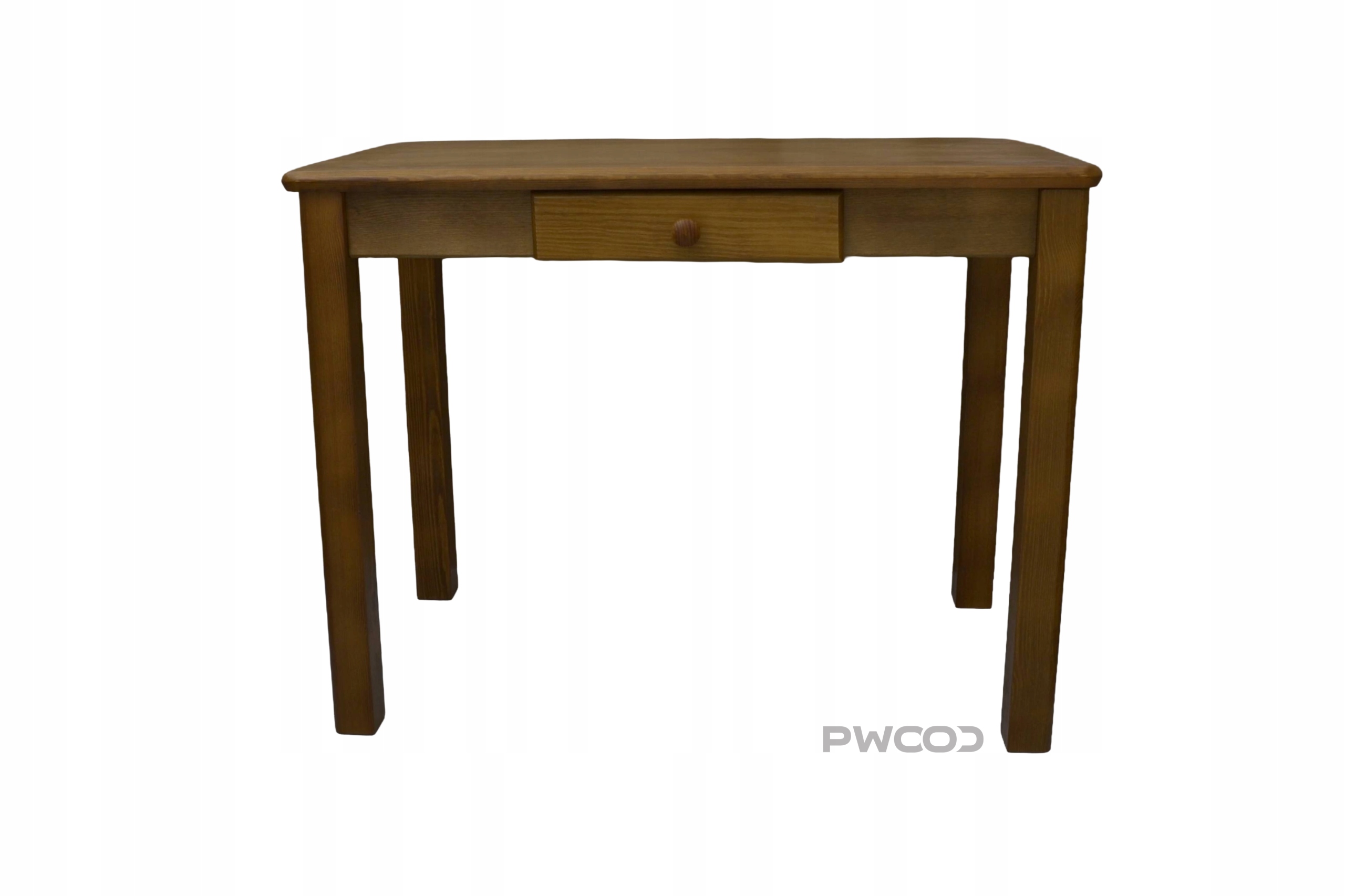 Dřevěný Stůl šuplík, barva dub 100x60 cm