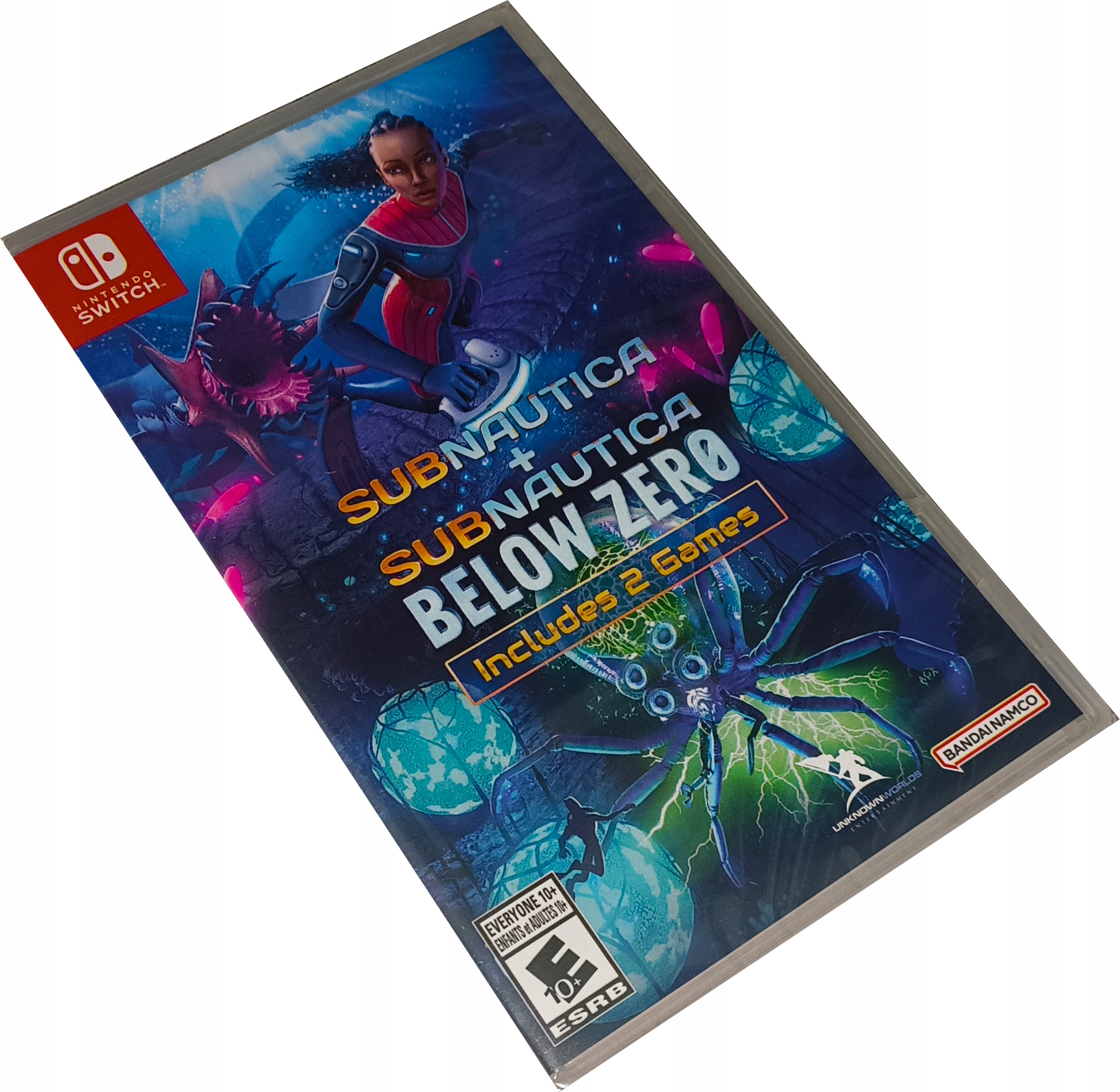 Subnautica Subnautica Below Zero Nowa Pl Switch Kartridż 2 Gry